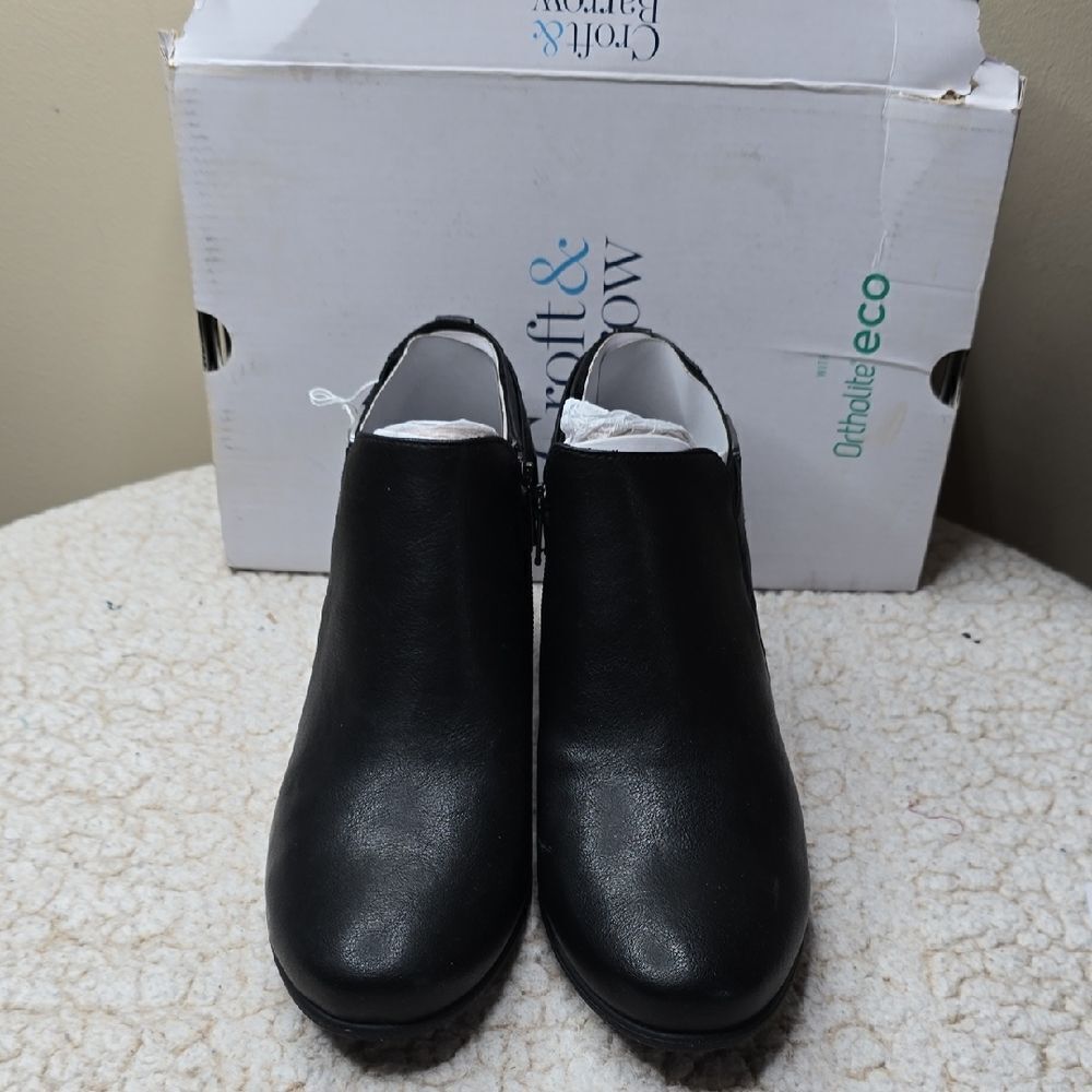 NIB Croft & Barrow Rozzalyn Women's Heeled Boots Sz 10